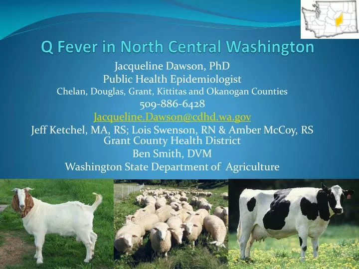 q fever in north central washington