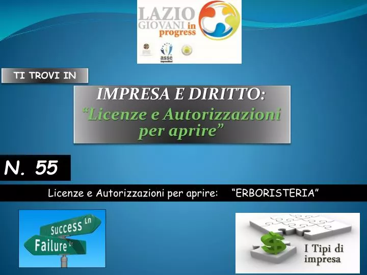 impresa e diritto licenze e autorizzazioni per aprire