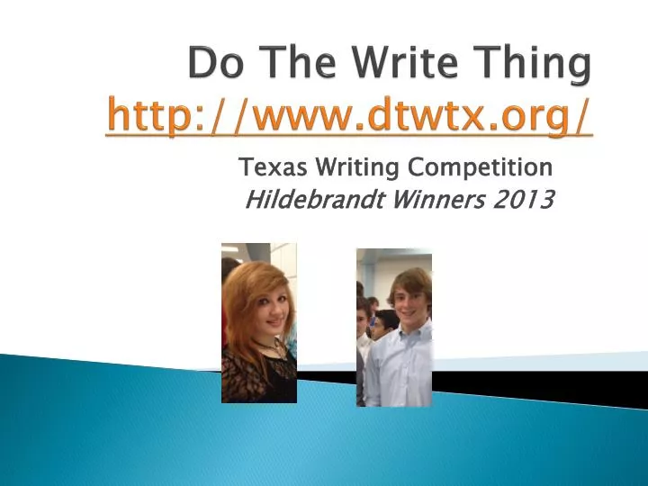 do the write thing http www dtwtx org