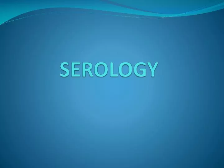 serology