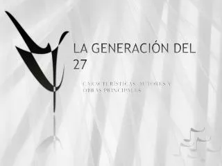 la generaci n del 27