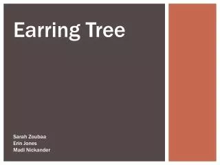 Earring Tree