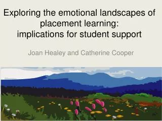 Exploring the emotional landscapes of placement learning: implications for student support