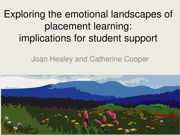 exploring the emotional landscapes of placement learning implications for student support