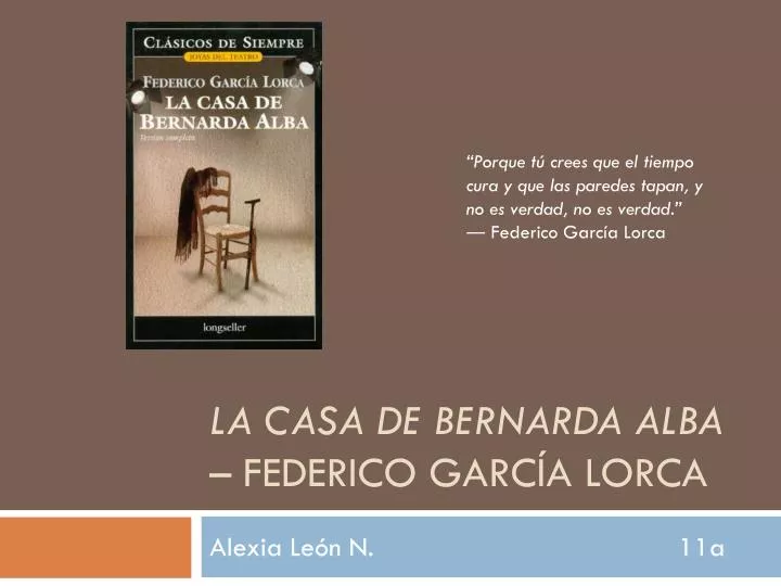 la casa de bernarda alba federico garc a lorca