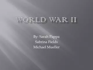 World War II