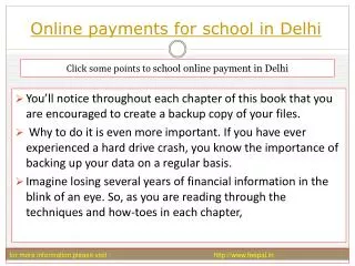 Payment gateway for best online payment for school in delhi