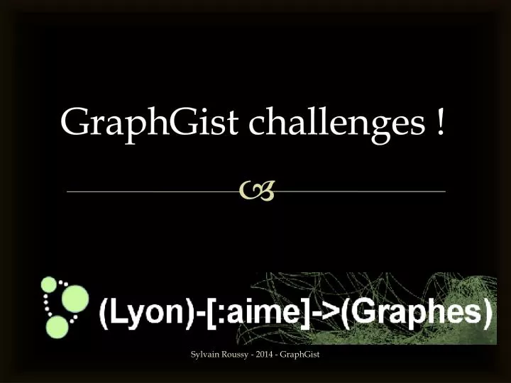 graphgist challenges