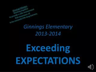 Ginnings Elementary 2013-2014