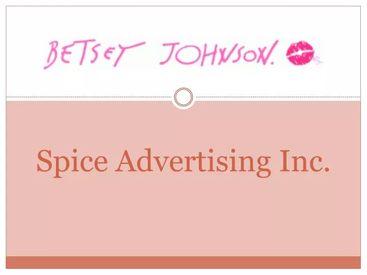 spice advertising inc