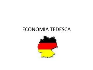 ECONOMIA TEDESCA