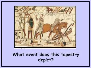 What event does this tapestry depict?