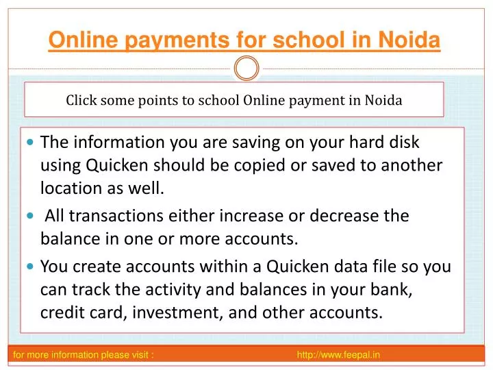 online payments for school in noida