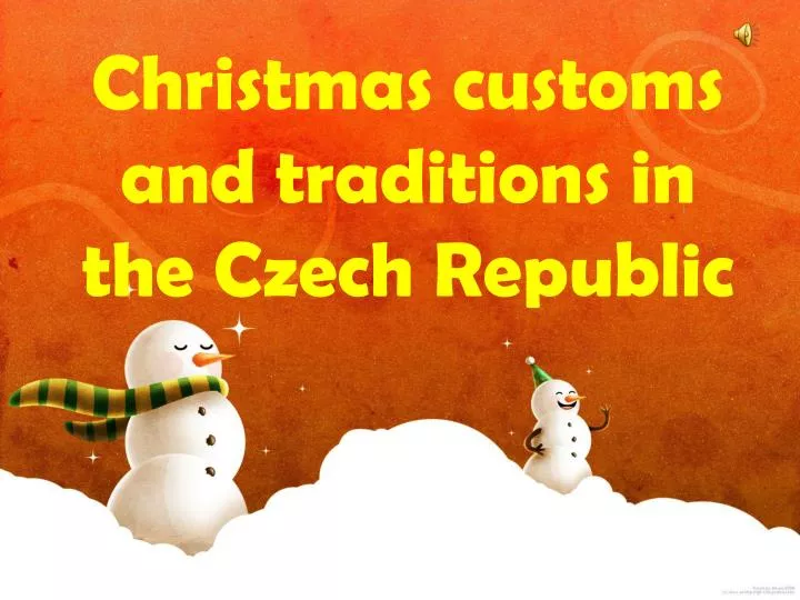 christmas customs and traditions in the czech republic
