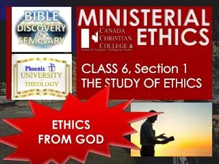 MINISTERIAL ETHICS