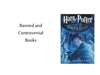 Banned and Controversial Books