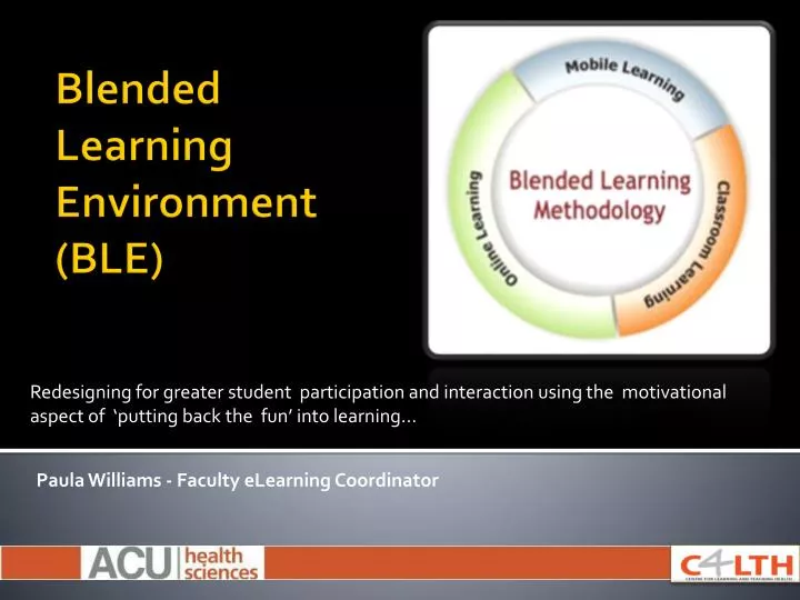 blended learning environment ble