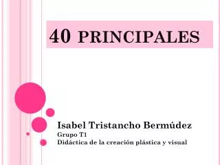 40 principales