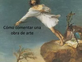 c mo comentar una obra de arte