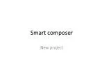 Smart composer - slide 1