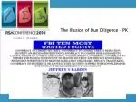 The Illusion of Due Diligence: Ethics and Integrity in Business Decisions - slide 1