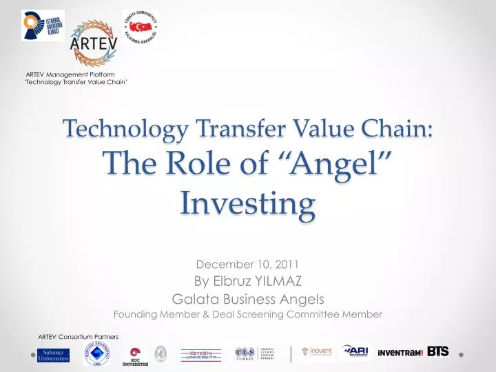 technology transfer value chain the role of angel investing