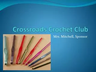 Crossroads Crochet Club