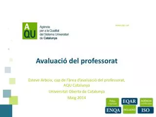 avaluaci del professorat