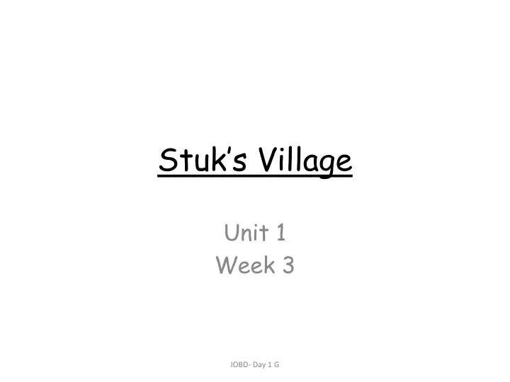 stuk s village