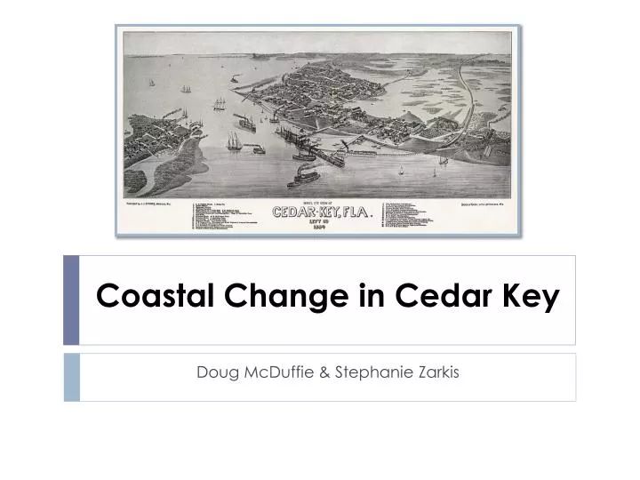coastal change in cedar key