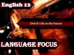 Language Focus - slide 1
