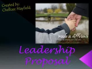 Leadership Proposal