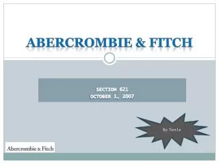 Abercrombie &amp; Fitch