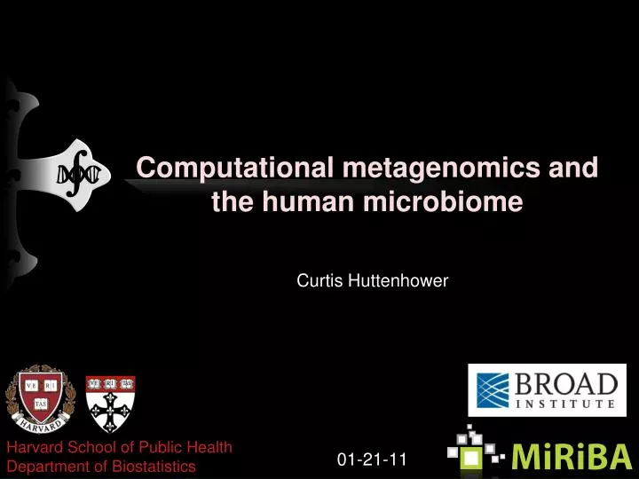 computational metagenomics and the human microbiome