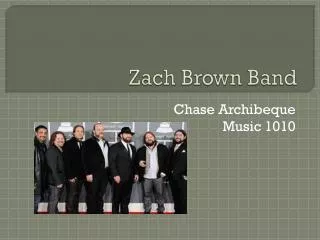 Zach Brown Band