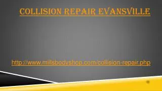 Collision repair evansville