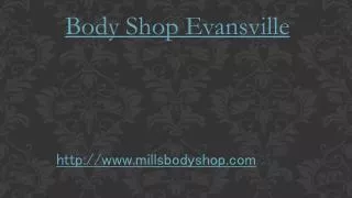 Body Shop Evansville