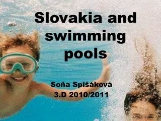 Slovakia and swimming pools