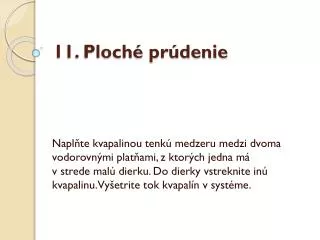 11 ploch pr denie
