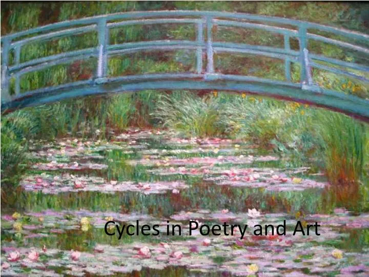 cycles in poetry and art