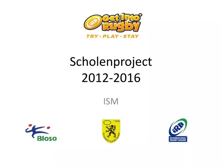 scholenproject 2012 2016