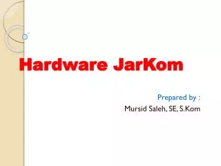 hardware jarkom