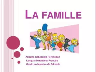 la famille