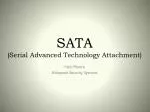 SATA (Serial Advanced Technology Attachment) - slide 1
