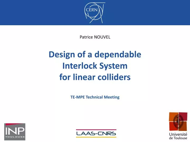 design of a dependable interlock system for linear colliders