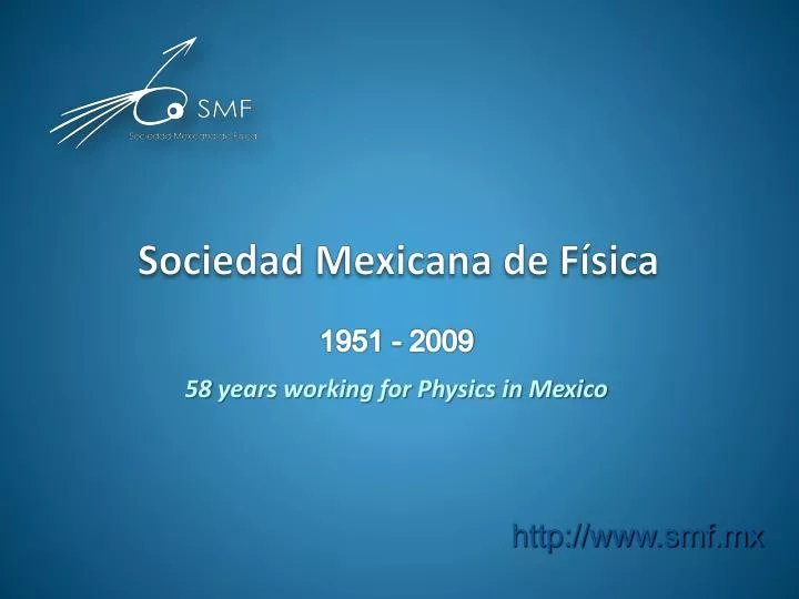 sociedad mexicana de f sica