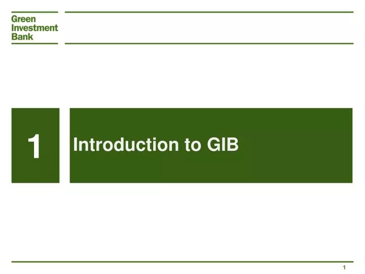 introduction to gib