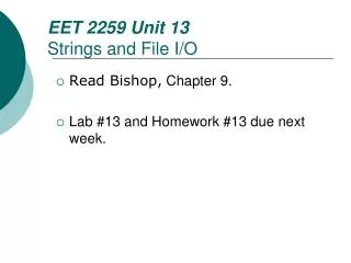 eet 2259 unit 13 strings and file i o