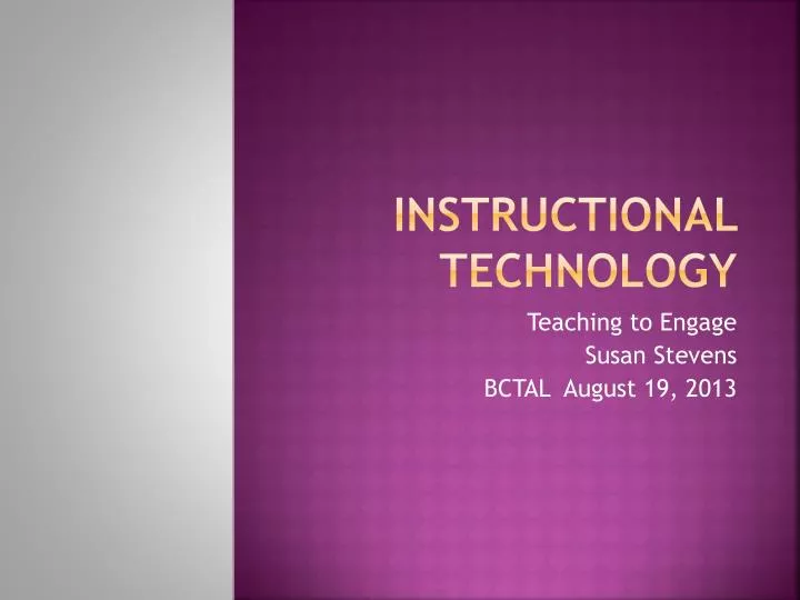 instructional technology