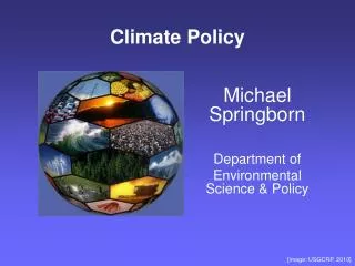 Climate Policy
